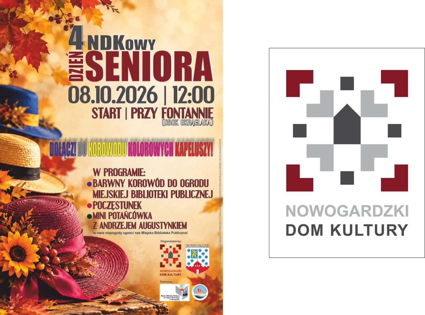 4 NDKowy DZIEŃ SENIORA już niedługo! Do zobaczenia.